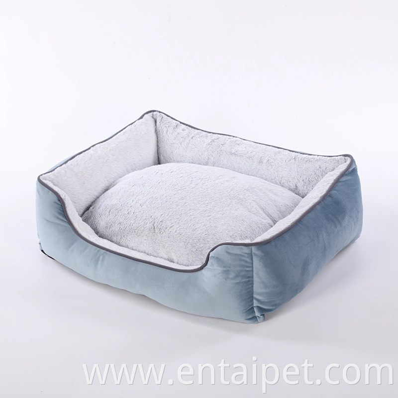 Lisi Velvet Material Hot Sale Trendy Soft Pet Dog Bed